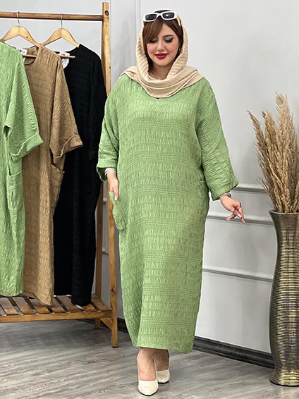 پیراهن کوکی سبز 1
