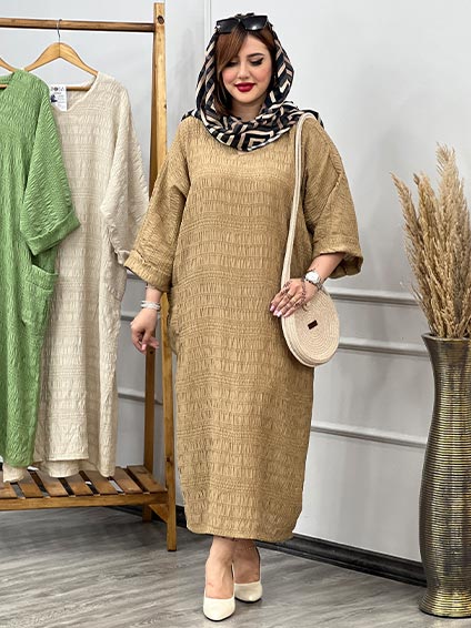پیراهن کوکی نسکافه ای 1