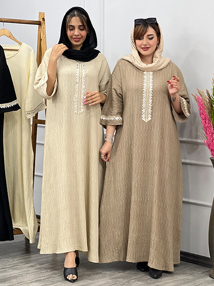 پیراهن حریال کرم 1