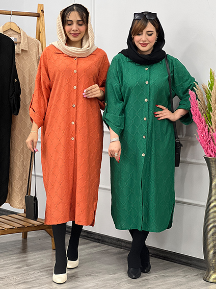 پیراهن مطهره سبز 1