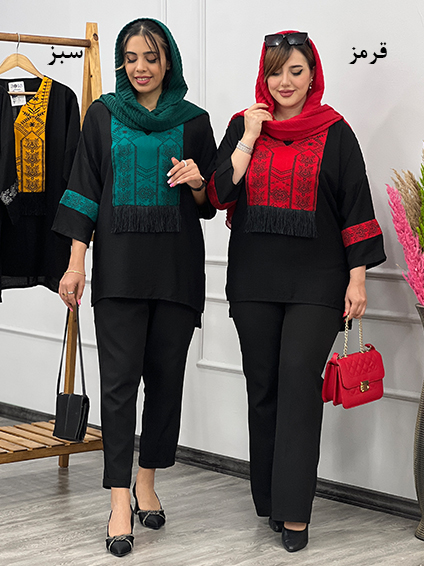  مانتو شومیزی تندیس سبز 1