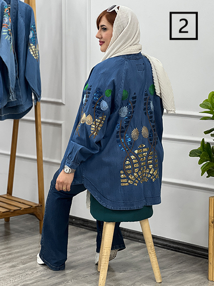 شومیز جین آلما طرح 2 1