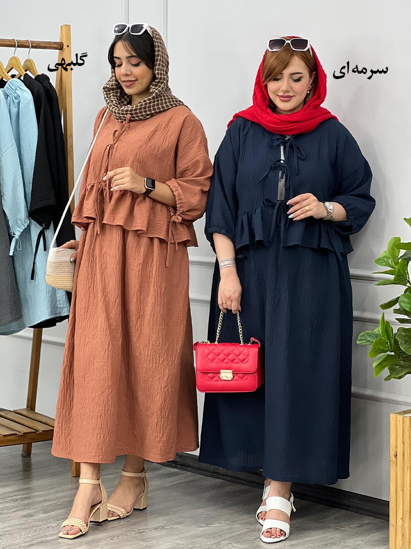  شومیز و دامن تندر گلبهی 1