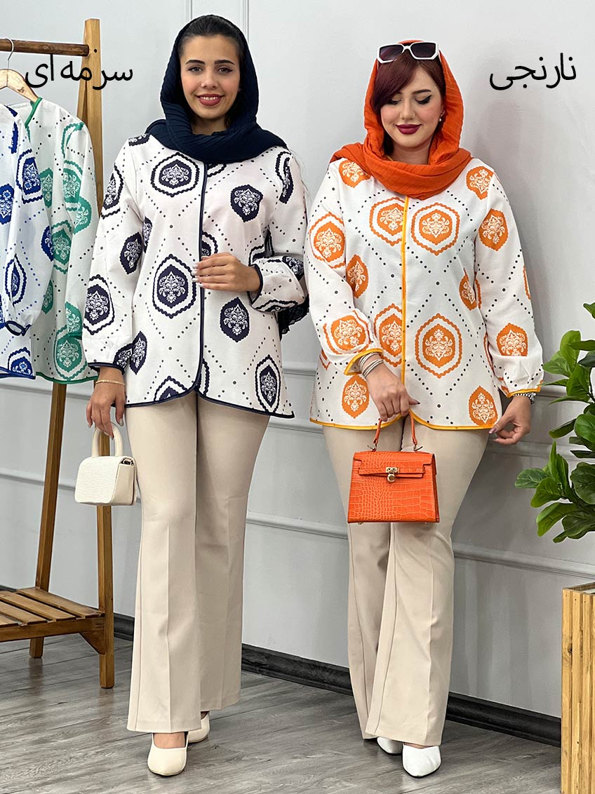  کت مهژین نارنجی 1