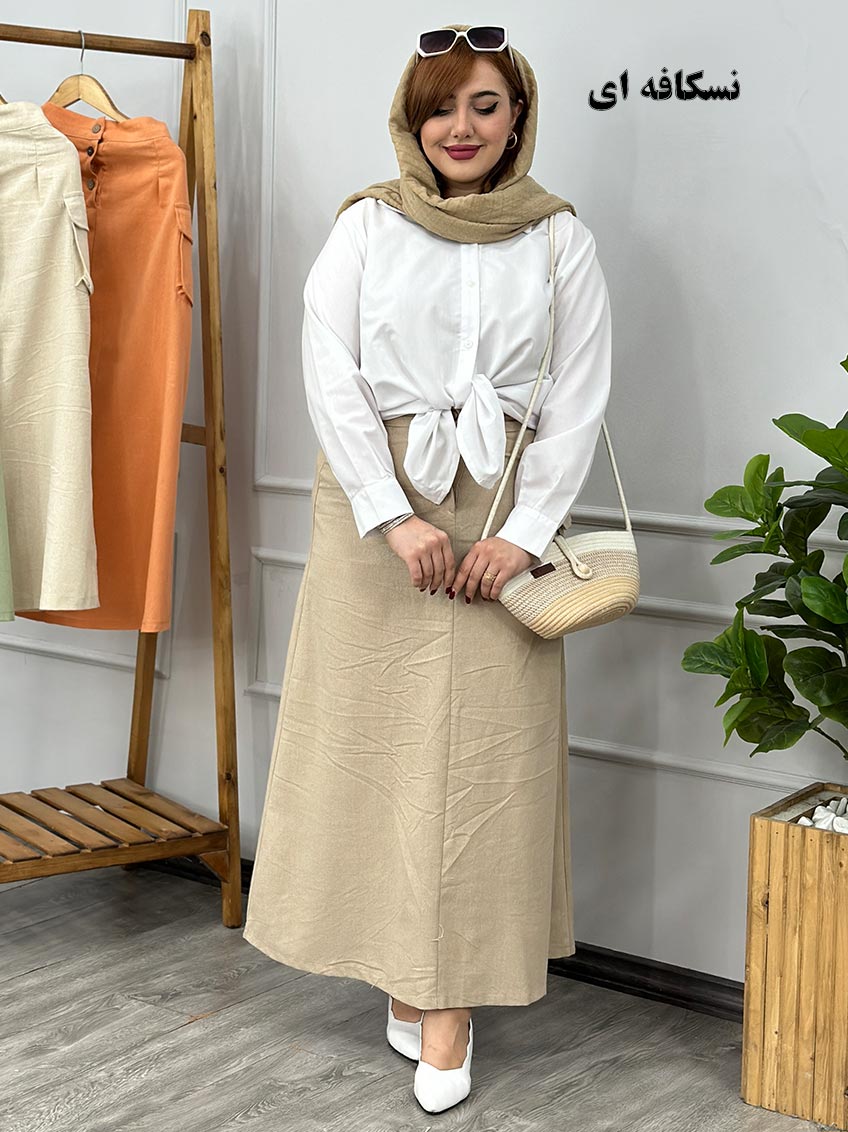 لباس زنانه نسکافه ای 1