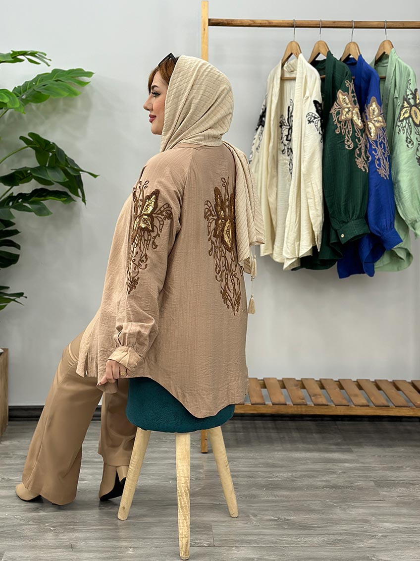 شومیز نسکافه ای 1