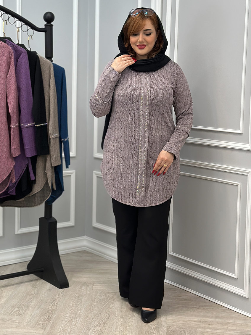 شومیز خاکی 1