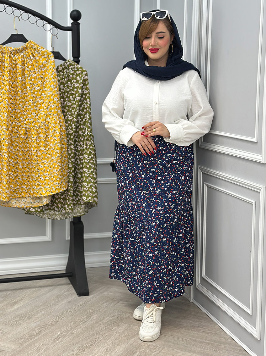 دامن سرمه ای 1
