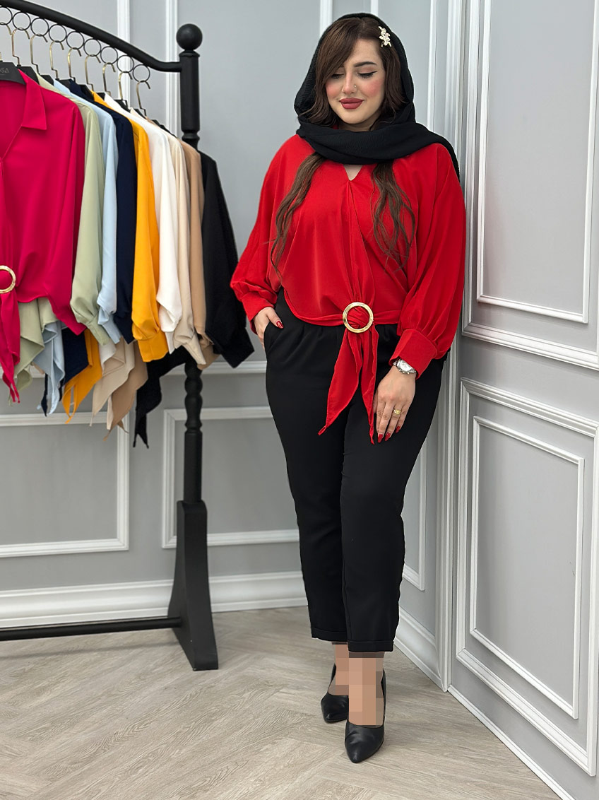 شومیز قرمز 1