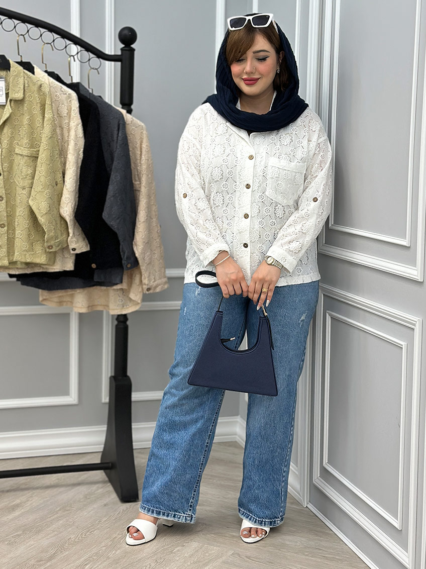 شومیز سفید 1