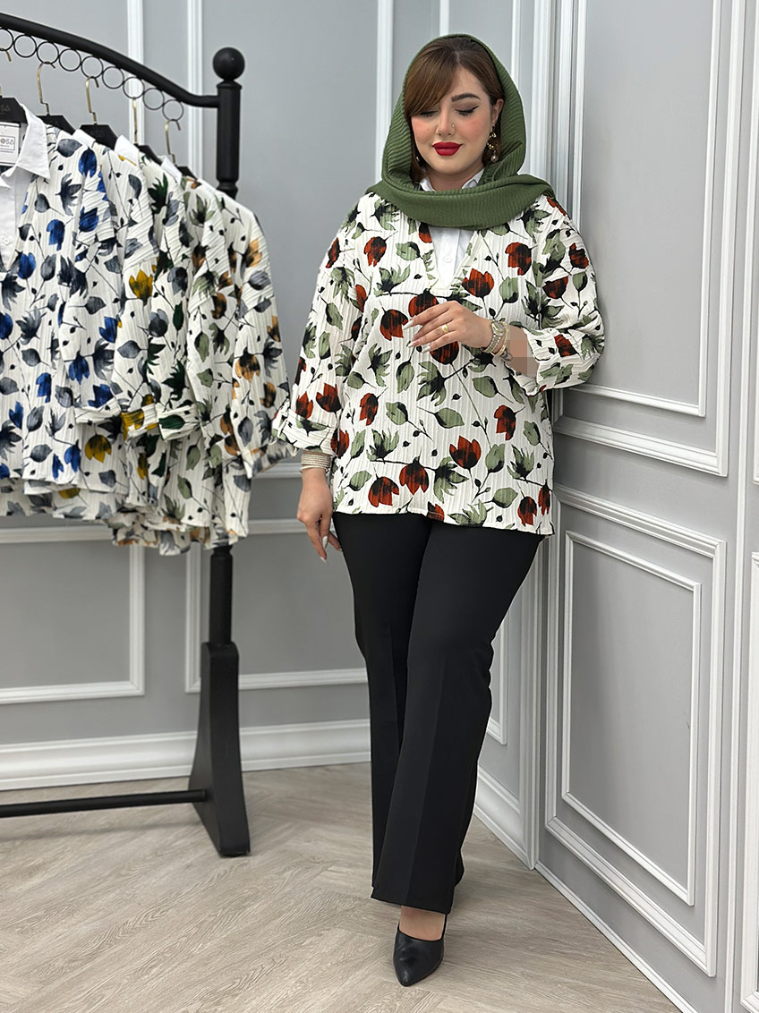 شومیز نارنجی 1