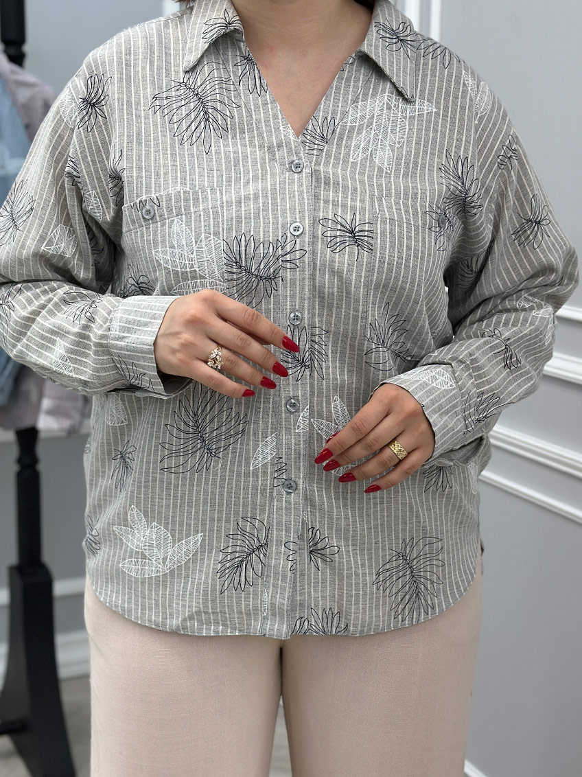شومیز خاکی 1