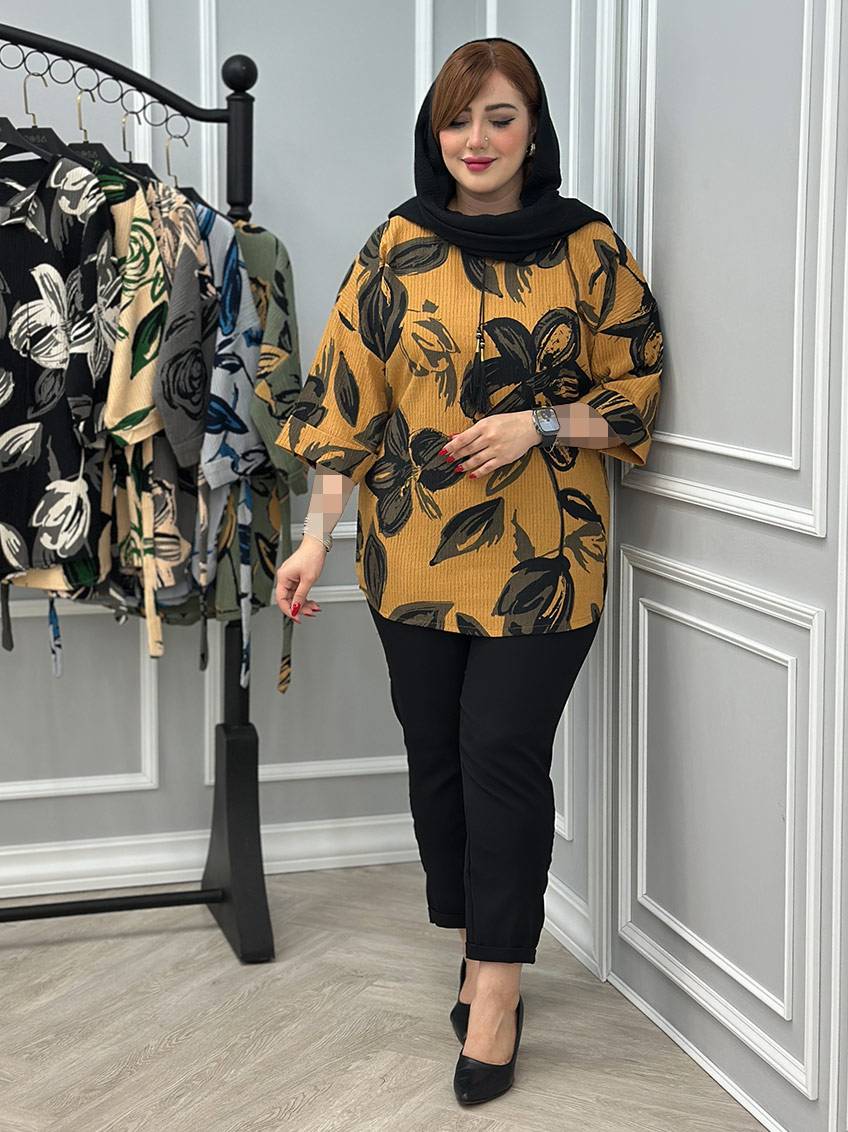 شومیز خردلی 1