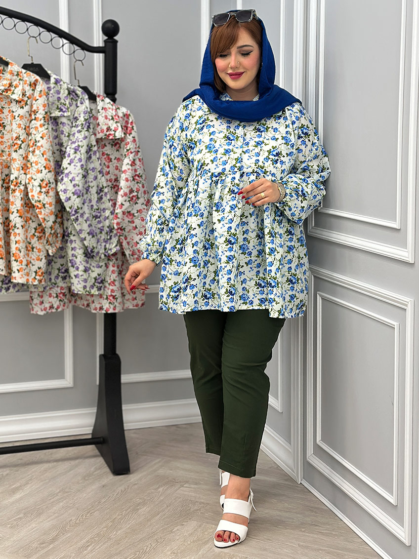 شومیز آبی 1