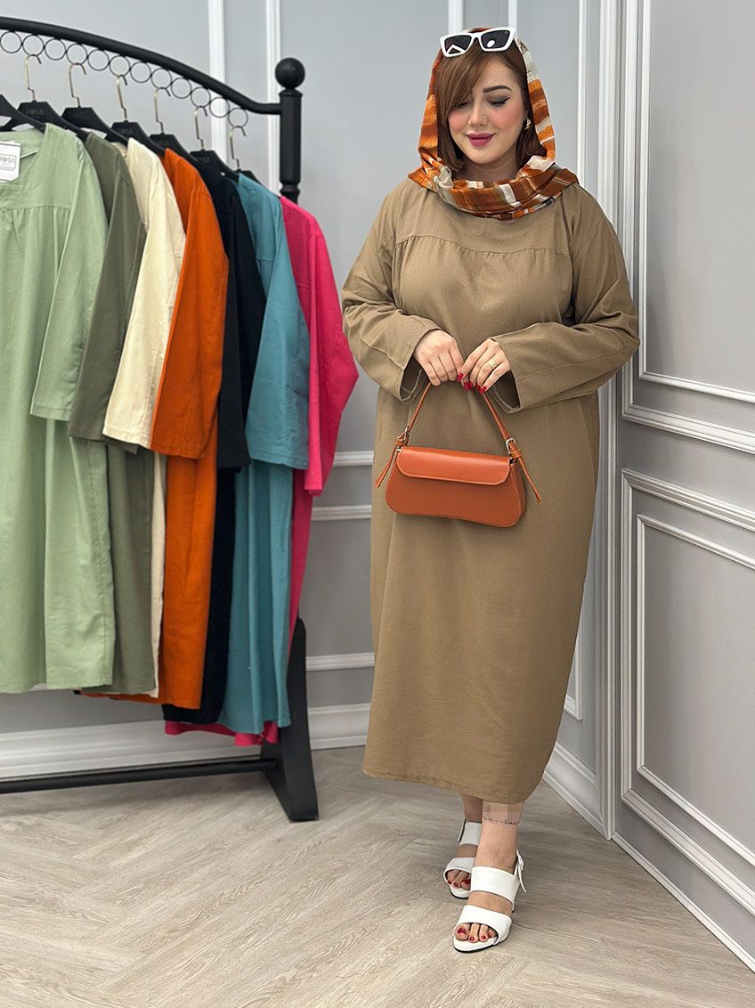 پیراهن نسکافه ای 1