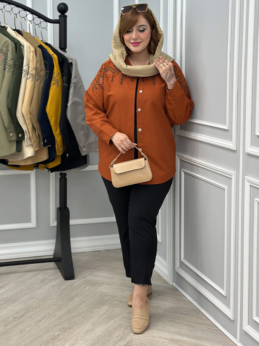شومیز آجری 1