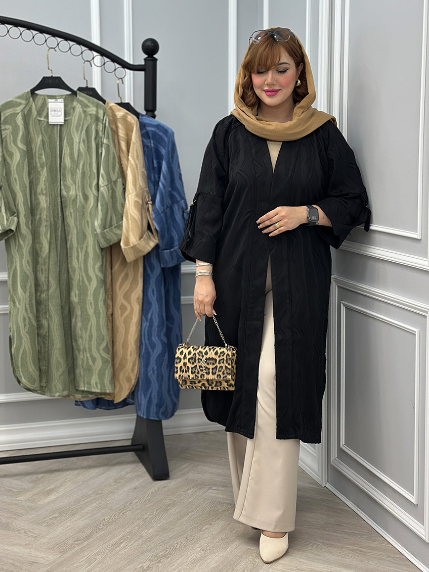 مانتو مشکی 1