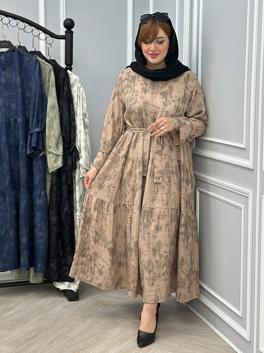 پیراهن نسکافه ای 1