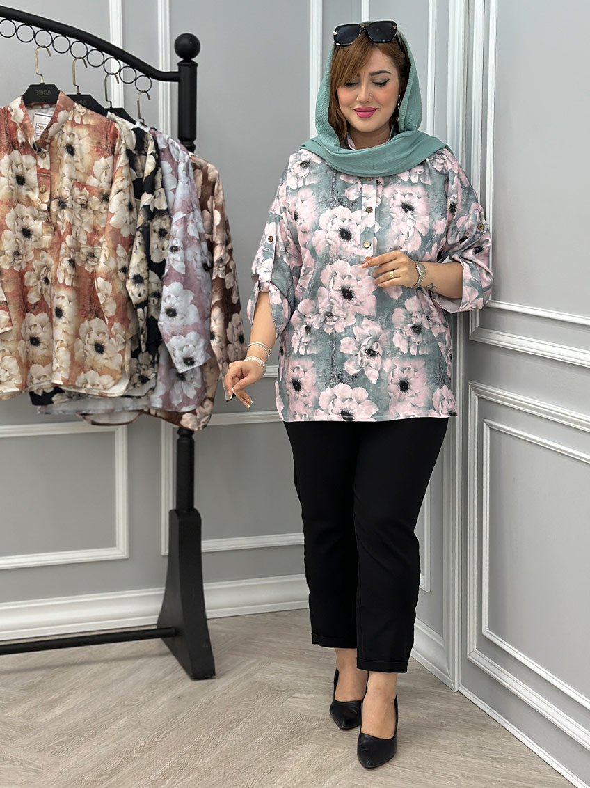 شومیز طوسی 1