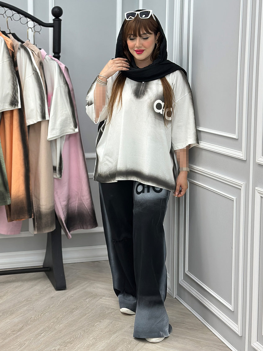 ست تیشرت و شلوار توکا کد : 2685 1