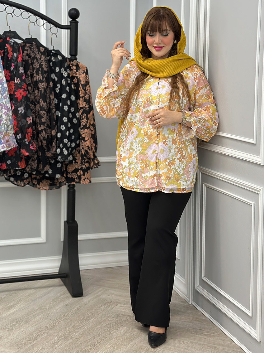 شومیز نارنجی 1