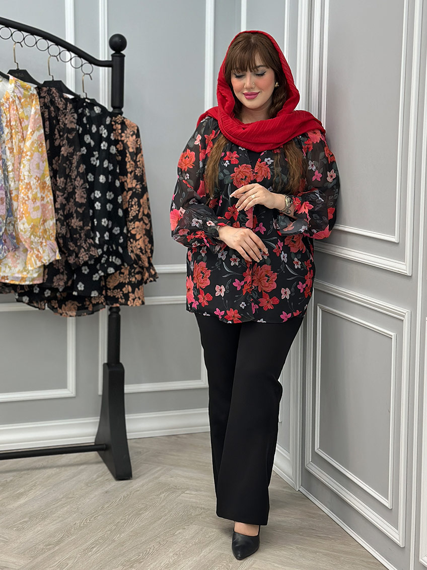 شومیز قرمز 1