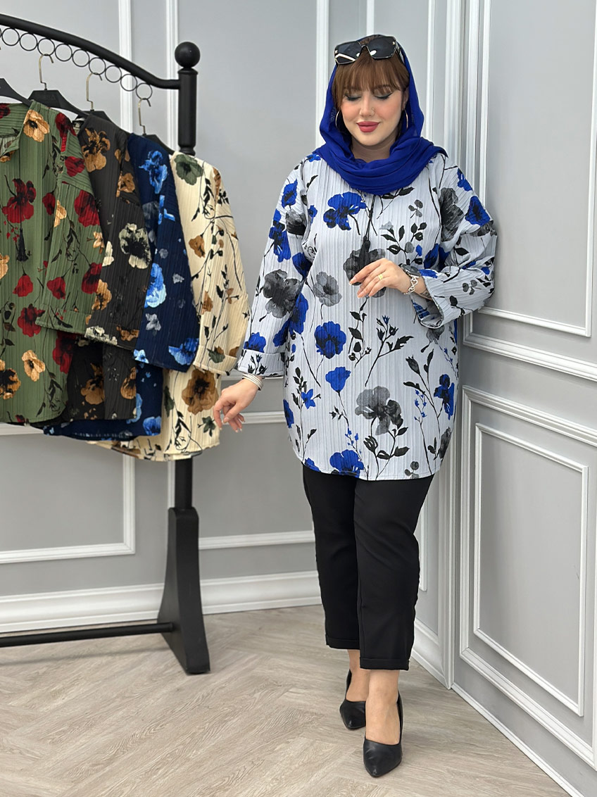 شومیز طوسی 1