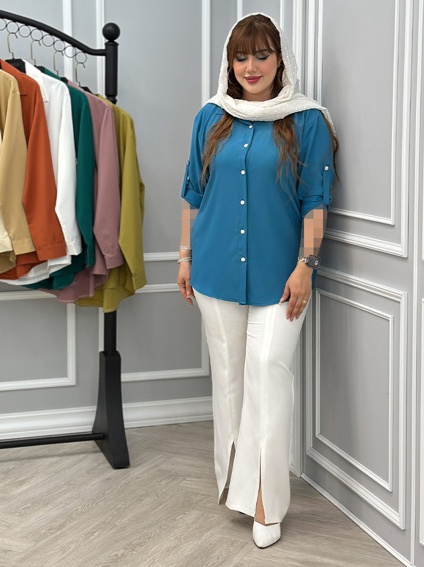 شومیز آبی 1