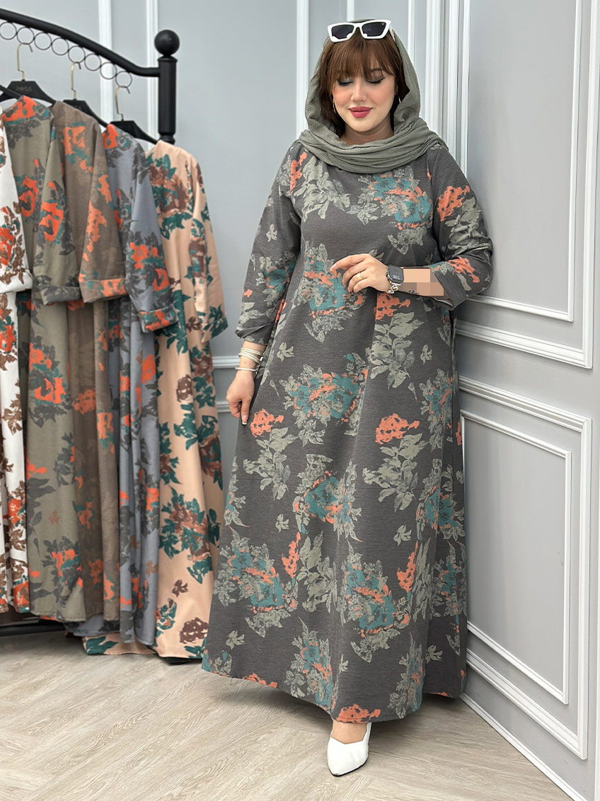 پیراهن طوسی تیره 1