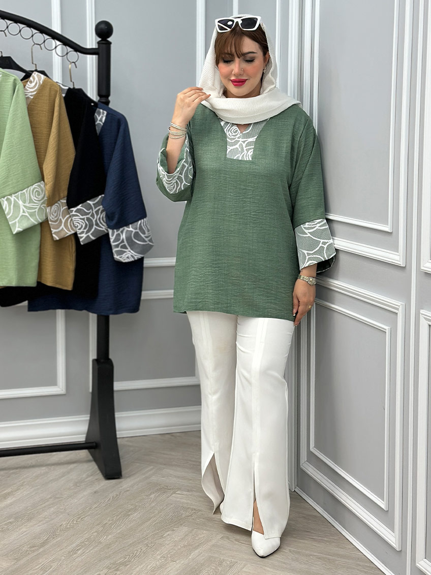 شومیز سبز 1
