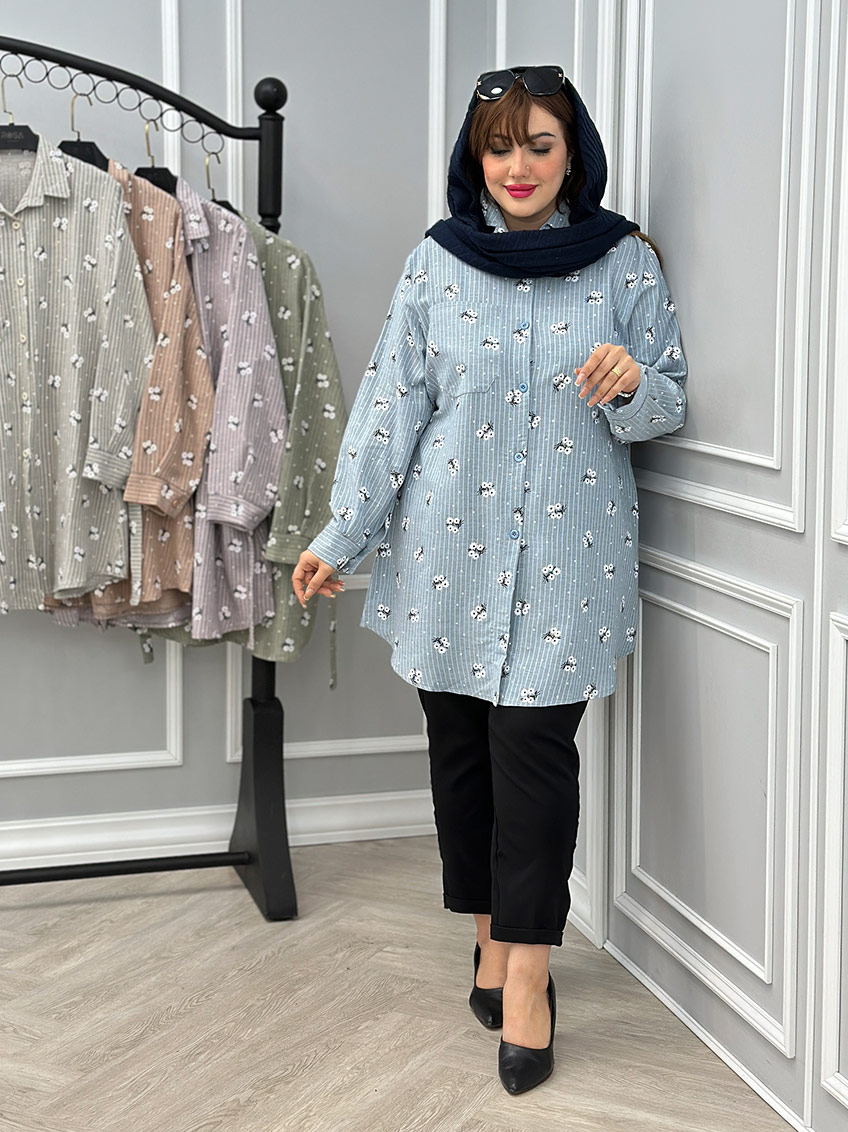 شومیز آبی 1