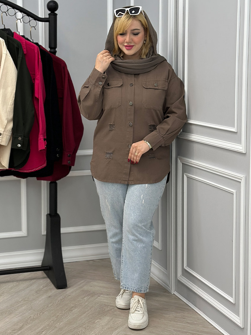 شومیز کتان ساحل 1