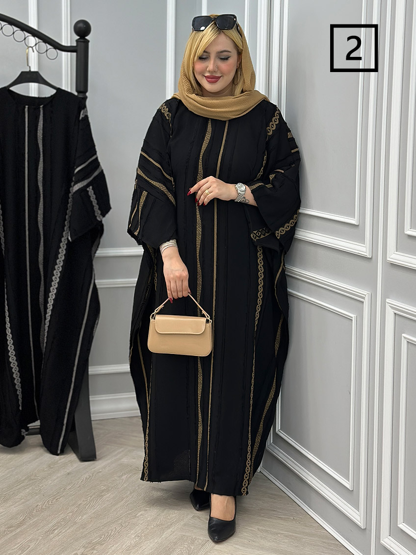 پیراهن حریر ژاکارد بهنورا کد : 2854 1