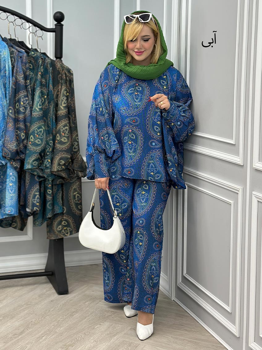 ست پانچ و شلوار آرشیت  1