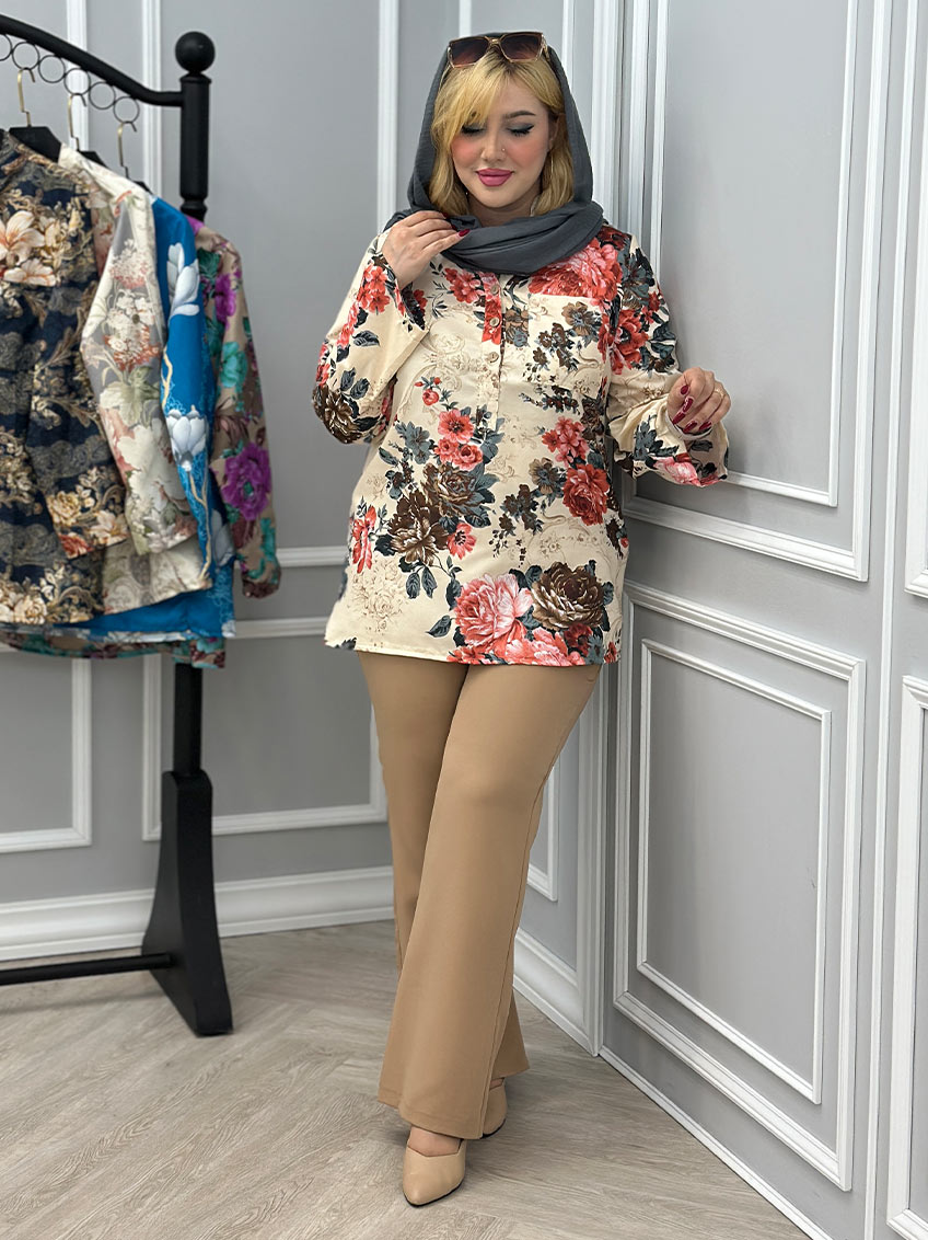 شومیز نخی گلاره 1