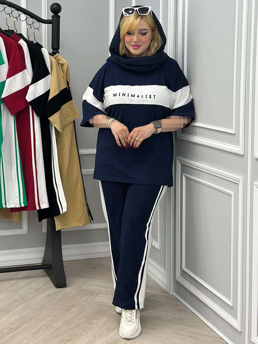 ست تیشرت و شلوار مینیمال  1