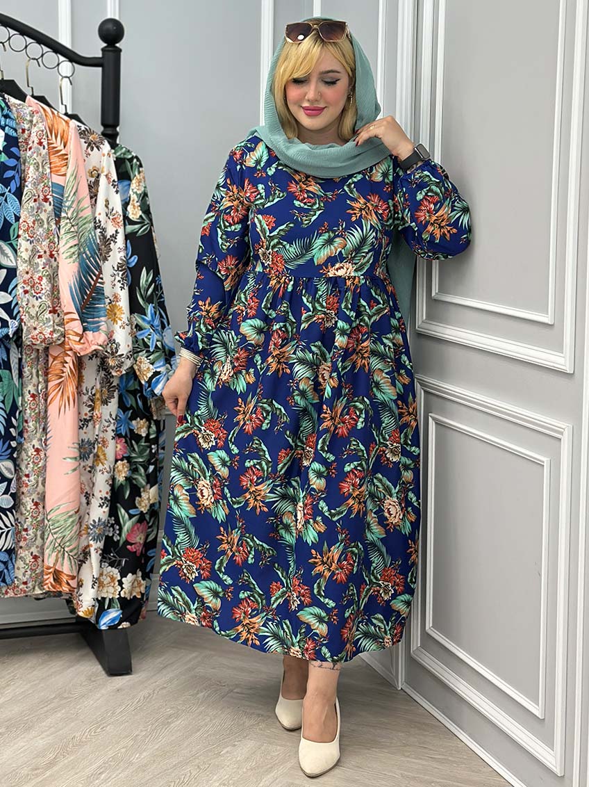 پیراهن نخی ریحانه 1