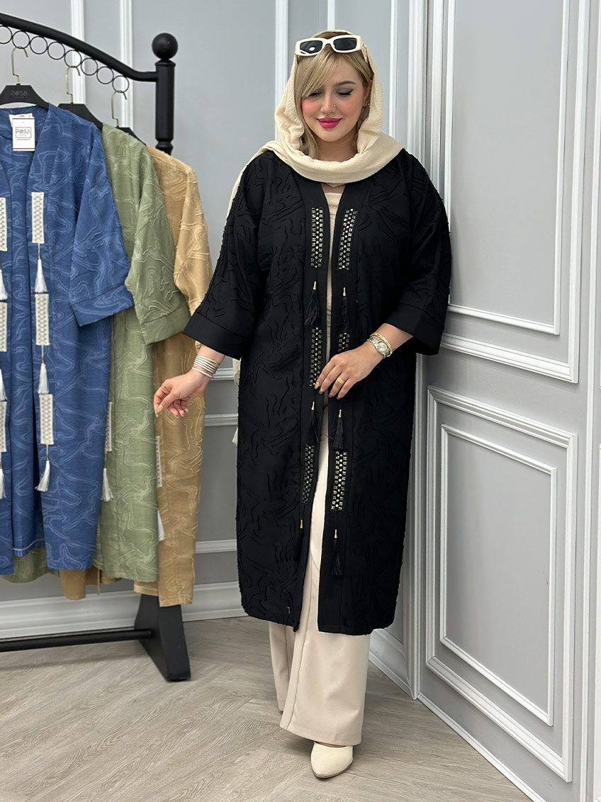 مانتو مشکی 1