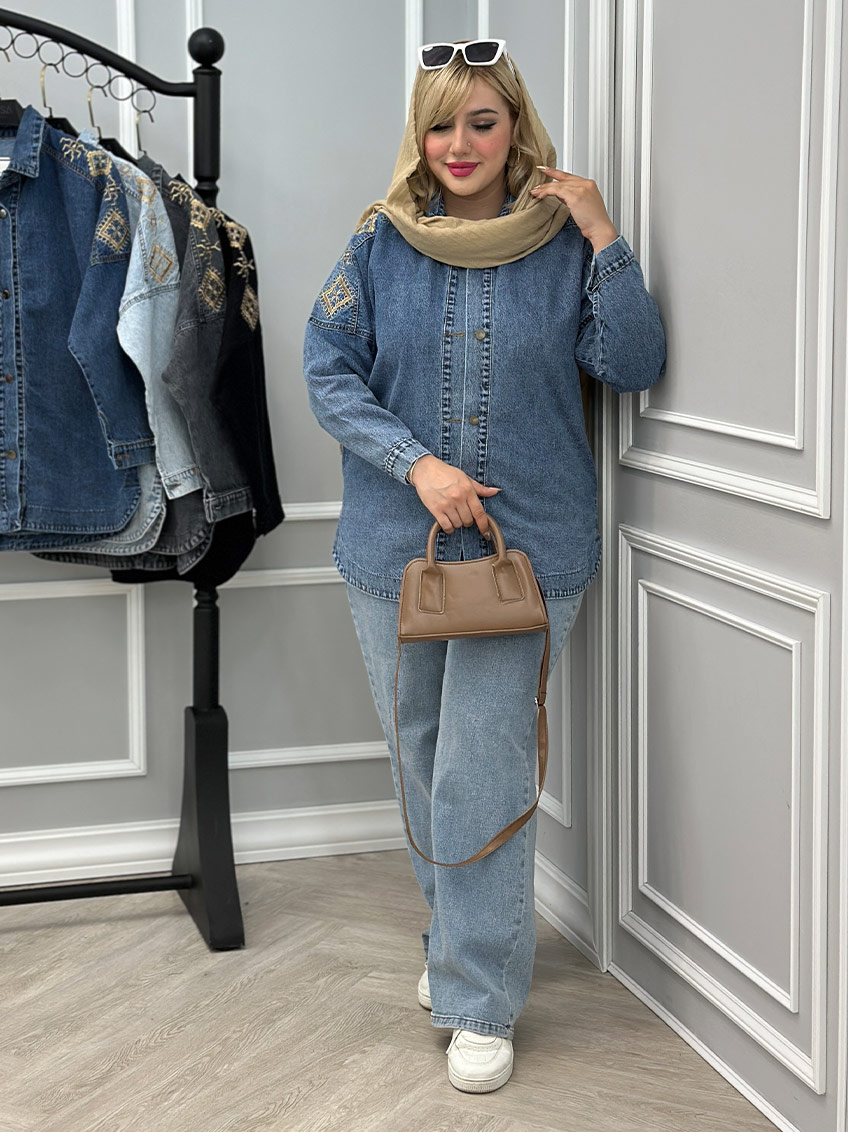 شومیز آبی 1