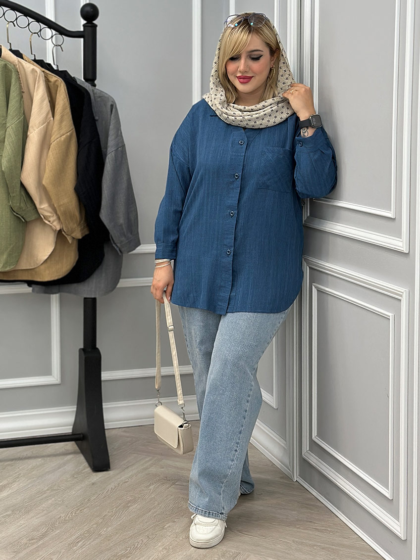 شومیز آبی 1