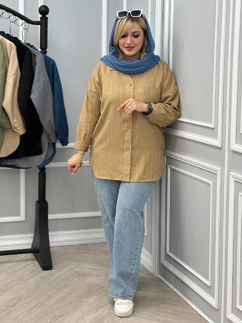 شومیز نسکافه ای 1