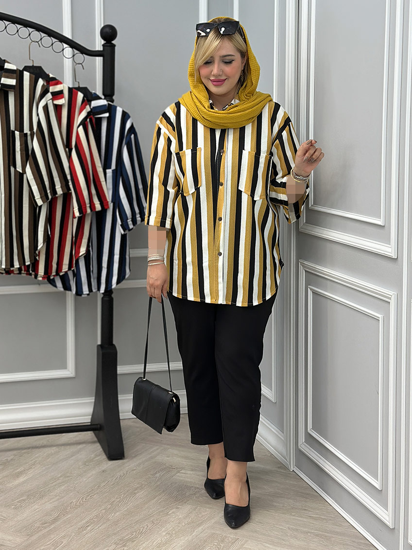 شومیز خردلی 1