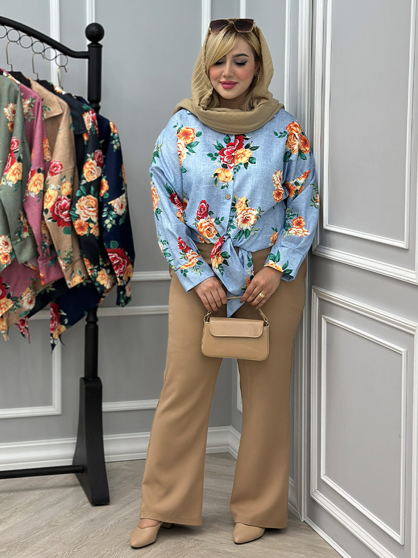 شومیز آبی 1