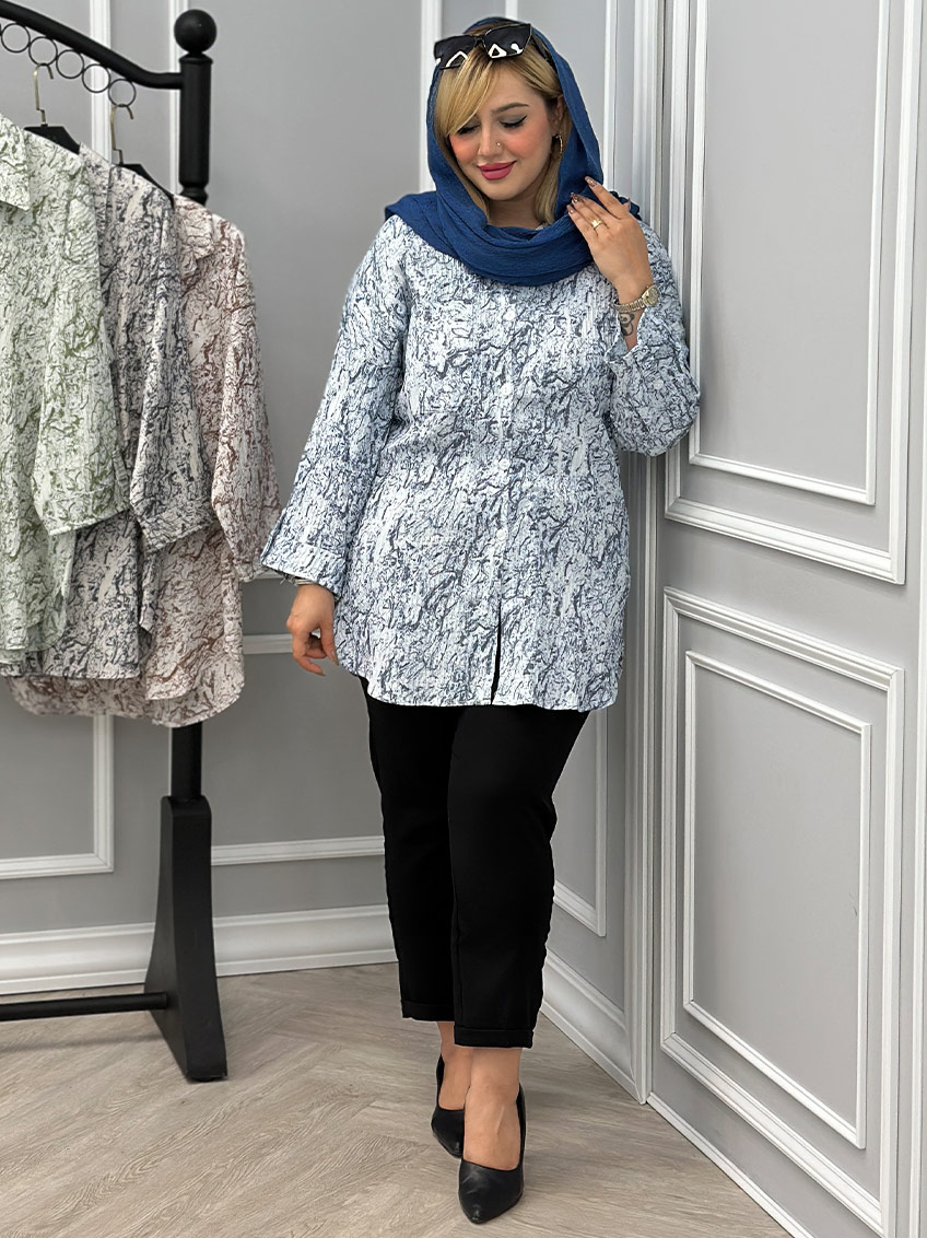 شومیز آبی 1