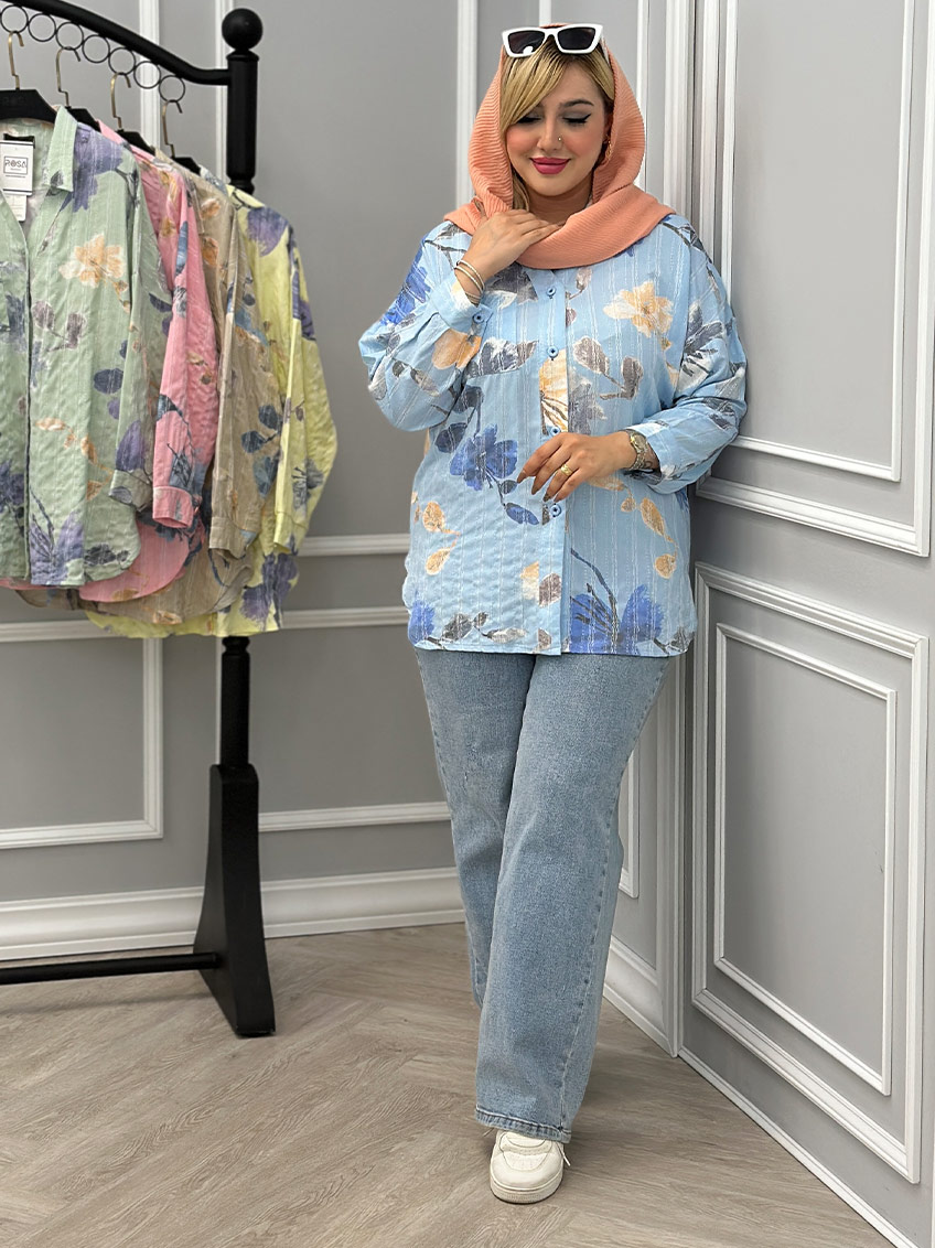 شومیز آبی 1