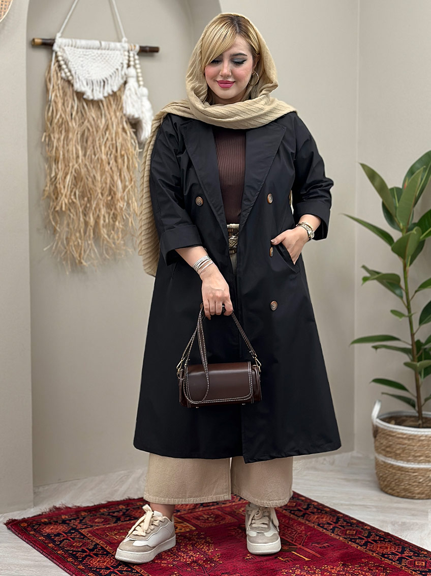 بارانی مشکی 1