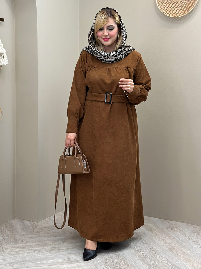پیراهن قهوه ای 1