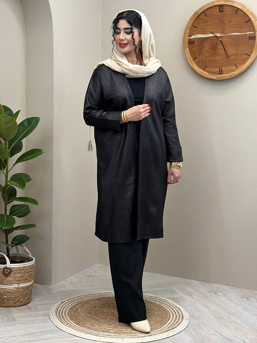 مانتو مشکی 1