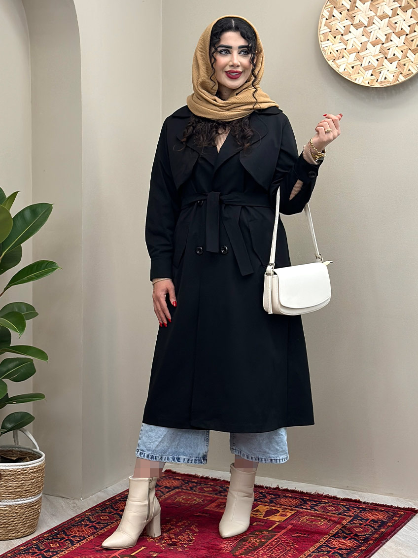 بارانی مشکی 1