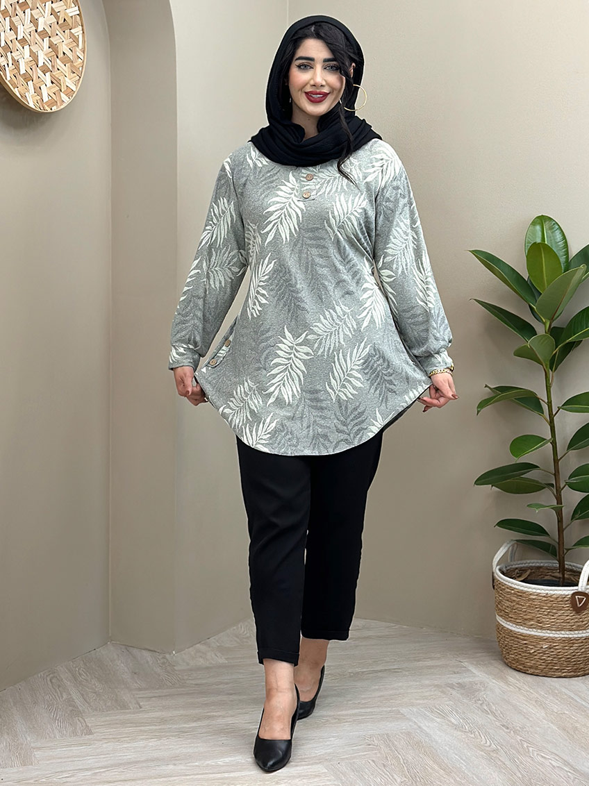 شومیز طوسی 1
